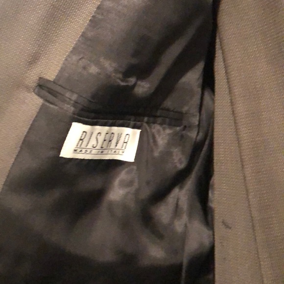 Brown Single Breasted Riserva Italian Suit - Picture 2 of 3